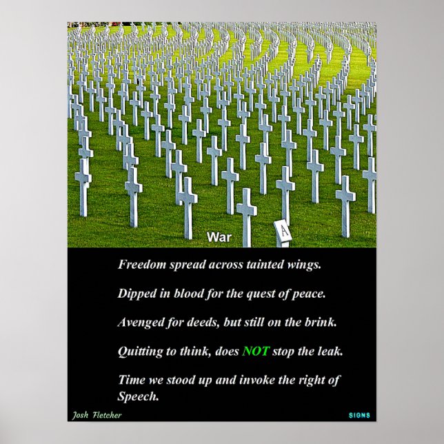 Poster Guerra (Frente)