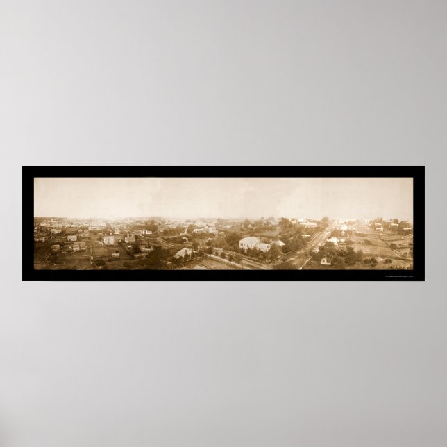 Pôster Guerra Civil Atlanta Foto 1864 (Frente)