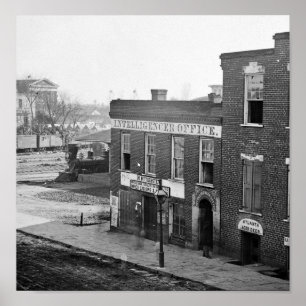 Poster Guerra Civil em Atlanta, 1864