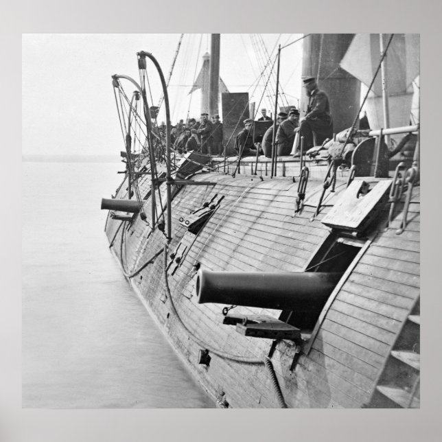 Poster Guerra Civil - Ironclad Galena, 1862 (Frente)