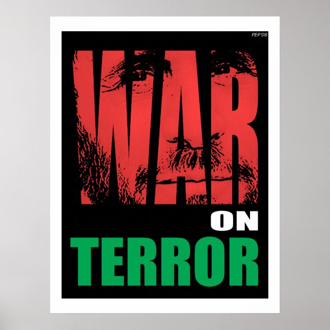 Poster Guerra contra o terrorismo (Frente)