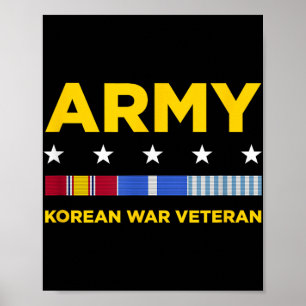 Poster Guerra Coreana - Camisa_ Exército