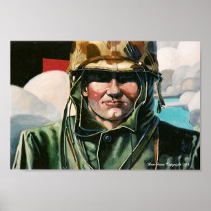 Poster Guerra da Coreia - fuzileiro naval dos E.U.