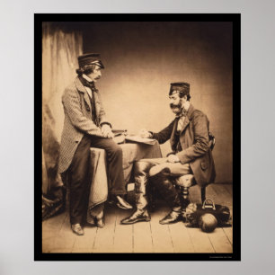 Poster Guerra da Crimeia da Comissão Sanitária de 1855