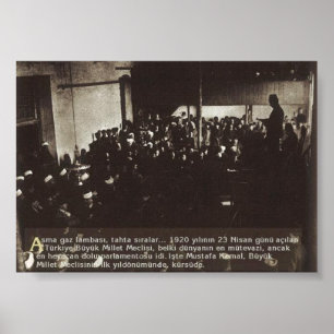 Pôster Guerra da independência turca