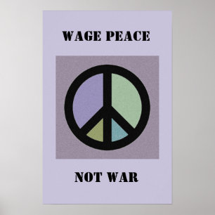 Poster Guerra da paz do salário não