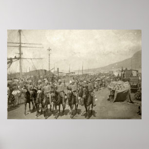 Pôster Guerra de Boer do exército britânico