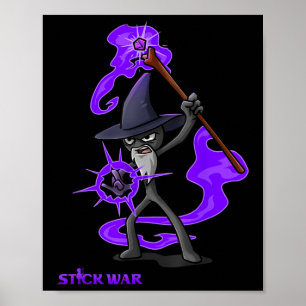 Poster Guerra do Stick - Magikill - Guerra do Stick 3