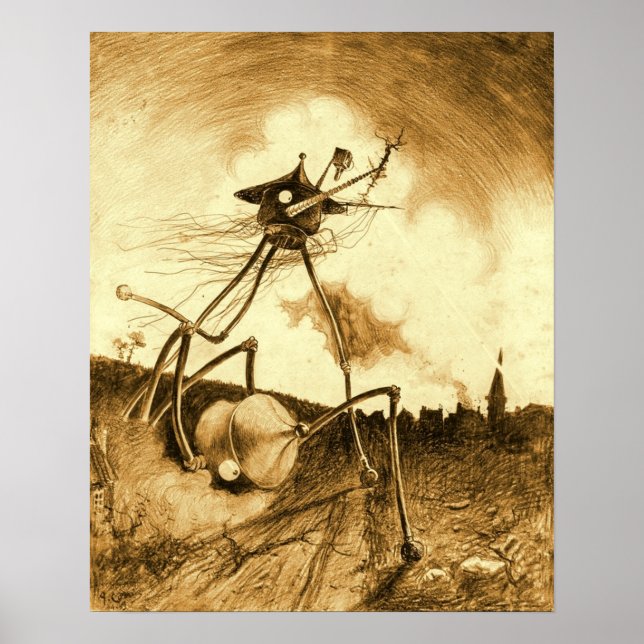 Poster Guerra dos Mundos (Frente)