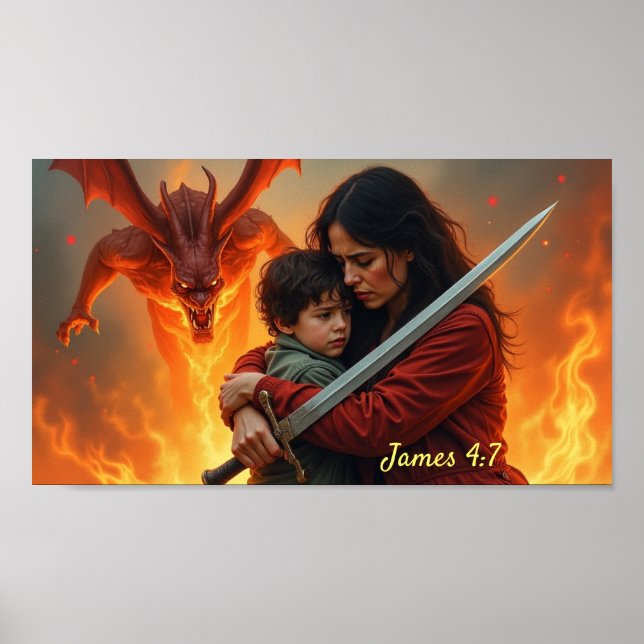 Poster Guerra espiritual (Frente)