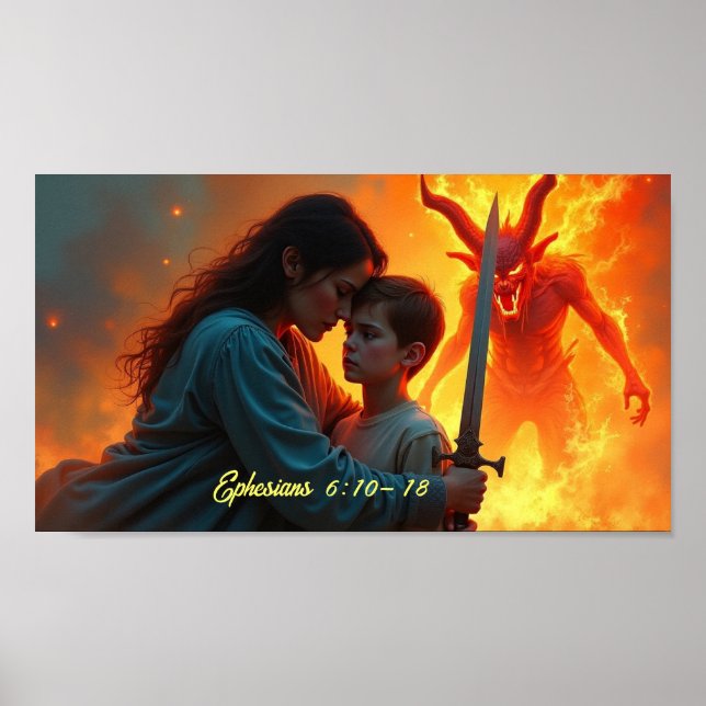 Poster Guerra espiritual (Frente)