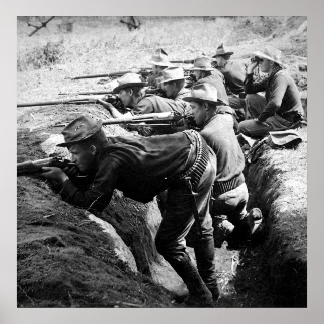 Pôster Guerra Filipinas-Americana (Frente)