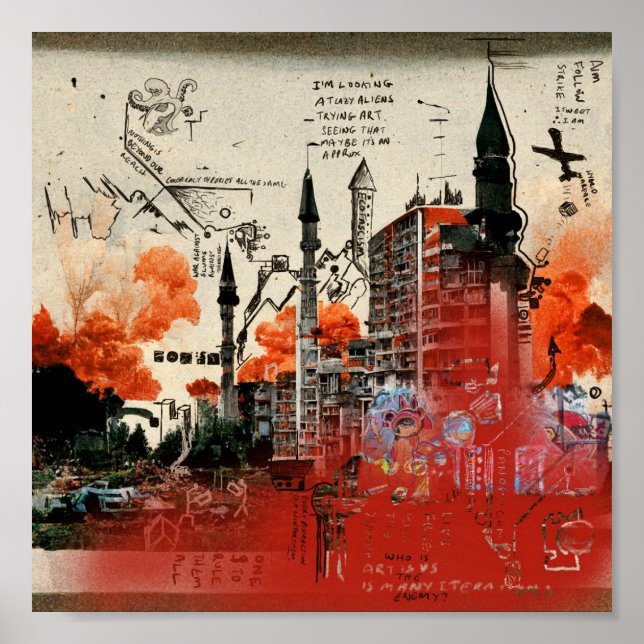 Poster Guerra Híbrida (Frente)