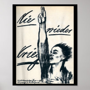 Poster Guerra Nunca Mais (nie Wieder Krieg) De Kathe Koll