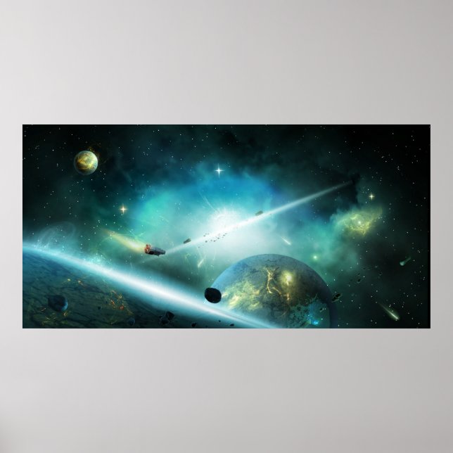 Poster Guerra Planetária (Frente)