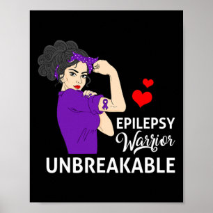 Poster Guerreira da Consciência da Epilepsia