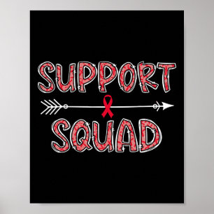Poster guerreiro da consciência de canceres de sangue do 
