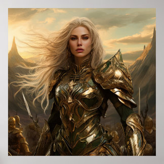 Poster Guerreiro da Deusa