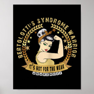 Poster Guerreiro da Síndrome de Bertolotti Não É Para Os 