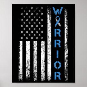 Poster Guerreiro de Sinalizador Americano - Awaren de Dia
