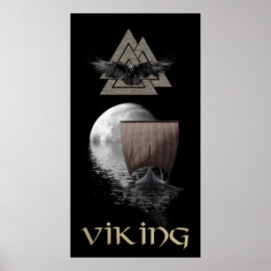 Poster Guerreiro de Viking