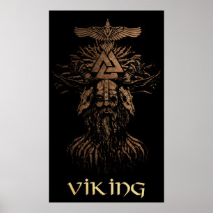 Poster Guerreiro de Viking