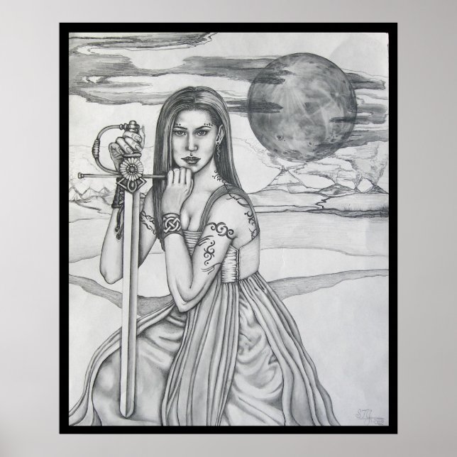 Pôster Guerreiro do Apocalipse (Frente)