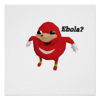 Pôster Guerreiro do Uganda Knuckles