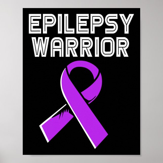 Poster Guerreiro Epilepsia Para Crianças (Frente)