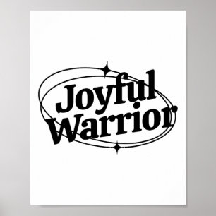 Poster Guerreiro Kamala Harris Tim Walz Waltz 2024