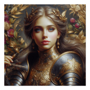 Pôster Guerreiro medieval