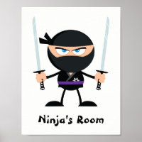 Guerreiro Púrpura Personalizado Ninja - Duas Katan