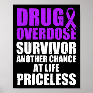 Poster Guerreiro Sobrevivente Consciente de Overdose de D