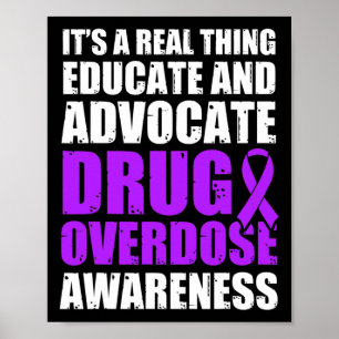 Poster Guerreiro Sobrevivente Consciente de Overdose de D