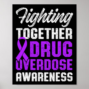 Poster Guerreiro Sobrevivente Consciente de Overdose de D
