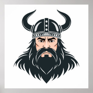 Poster guerreiro viking