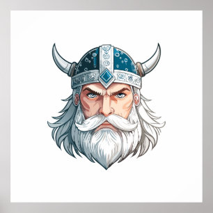 Poster guerreiro viking