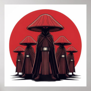 Poster Guerreiros Místicos de Cogumelos