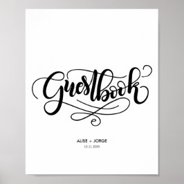 Poster Guestbook - Personalizado