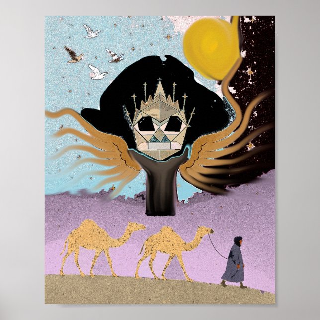 Poster Guiados pela Luz, Enraizados no Amor (Frente)