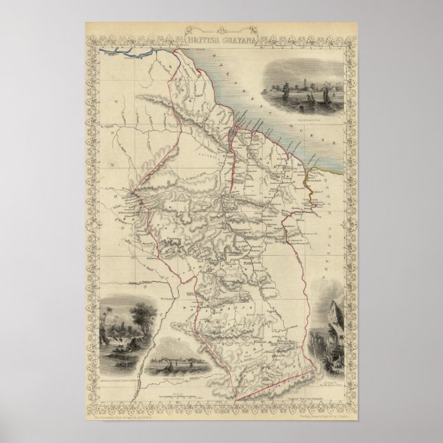 Poster Guiana Britânica (Frente)