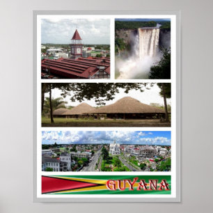 Poster Guiana - Mosaico -