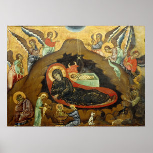 Poster Guido de Siena - Natividade - Circa 1270