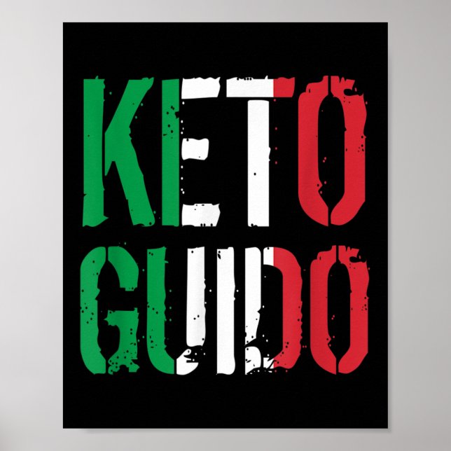 Poster Guido Keto (Frente)