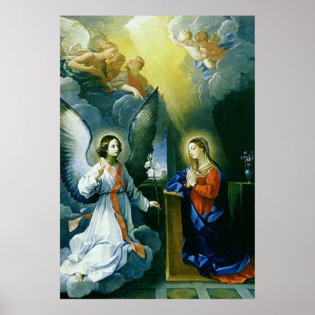 Poster Guido Reni - A Anunciação - 1629 (Frente)