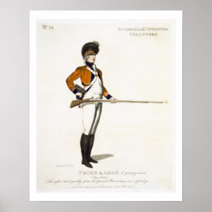 Poster Guildhall Light Infantry Volunteer, placa 33 de