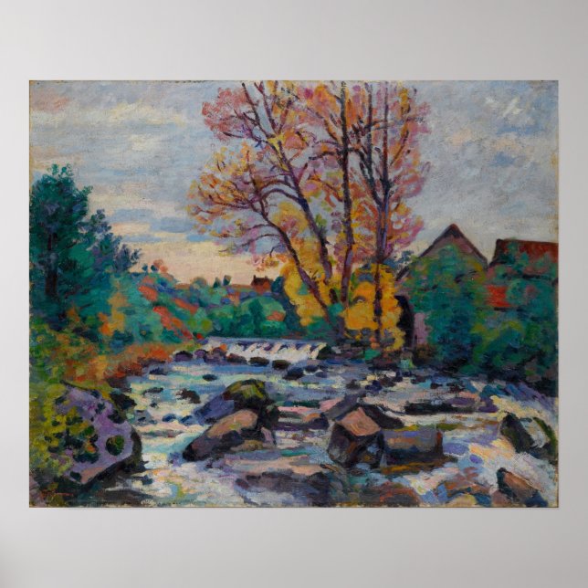 Poster Guillaumin - Bouchardon Mill Crozant (Frente)