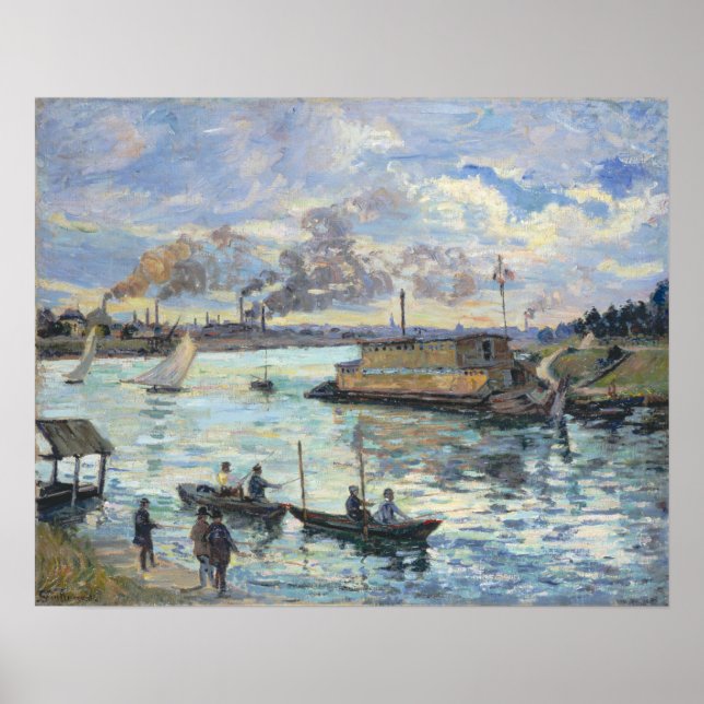 Poster Guillaumin - Cena de Rio (Frente)