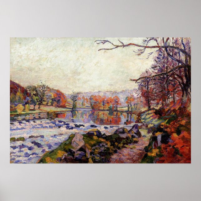 Poster Guillaumin - O Vale Do Creuse (Frente)