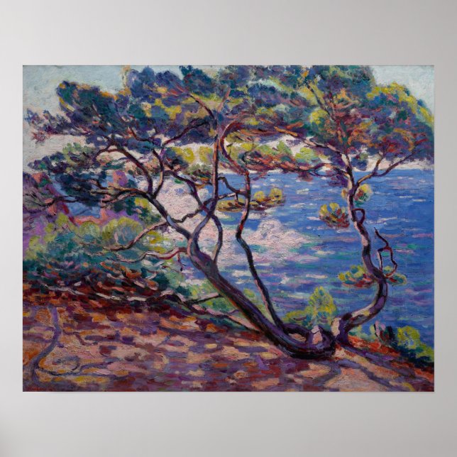 Poster Guillaumin - Paisagem De Le Brusc Do Sul (Frente)